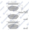 Колодки тормозные A3 (03-12)/Fabia (99-15)/Octavia (96-13)/Golf (97-12)/Polo (01-09)/Jetta (05-) пер (арт. SP2025)